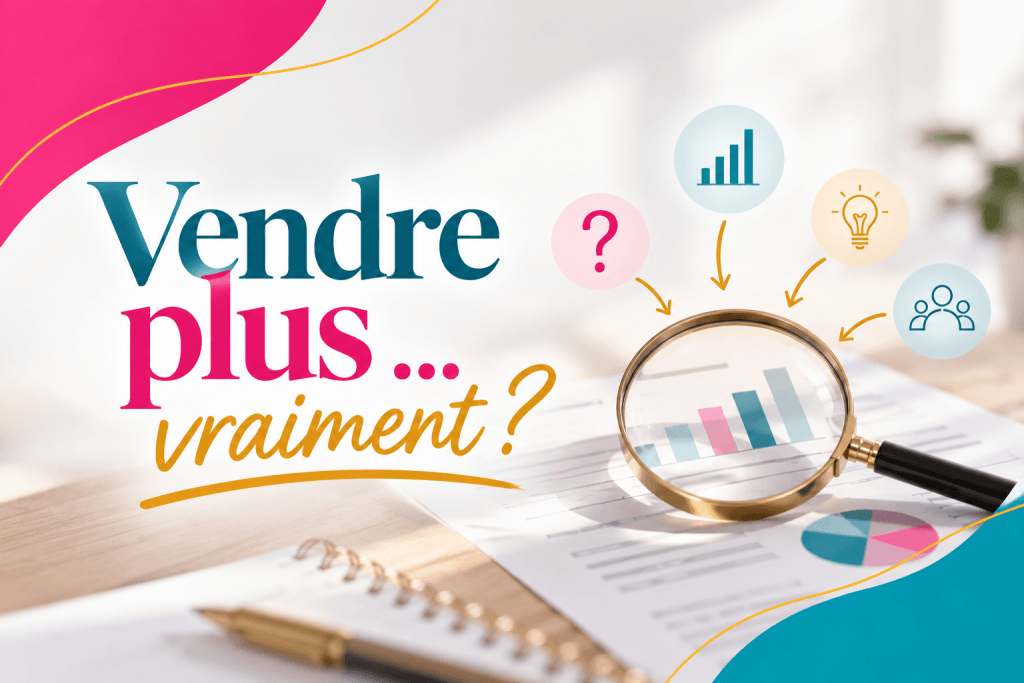 Analyse des ventes pour comprendre ce qui bloque avant de chercher à vendre plus